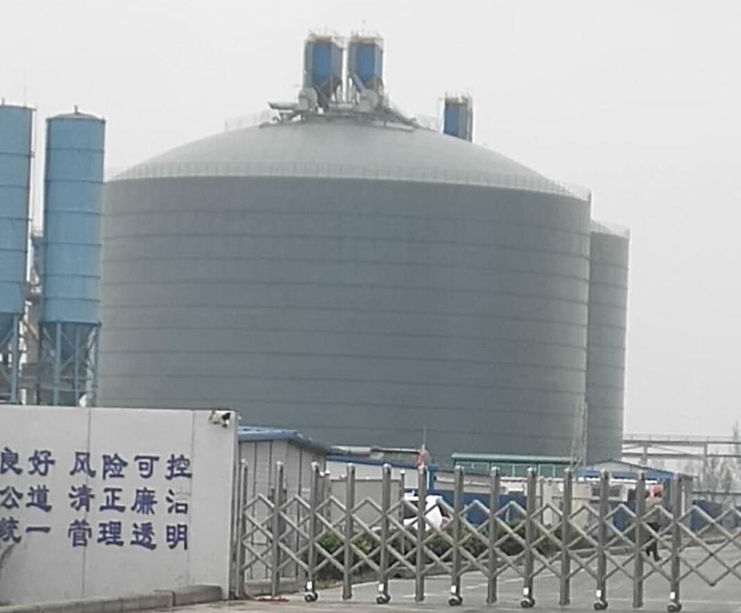 吴忠4万吨粉煤灰储存库